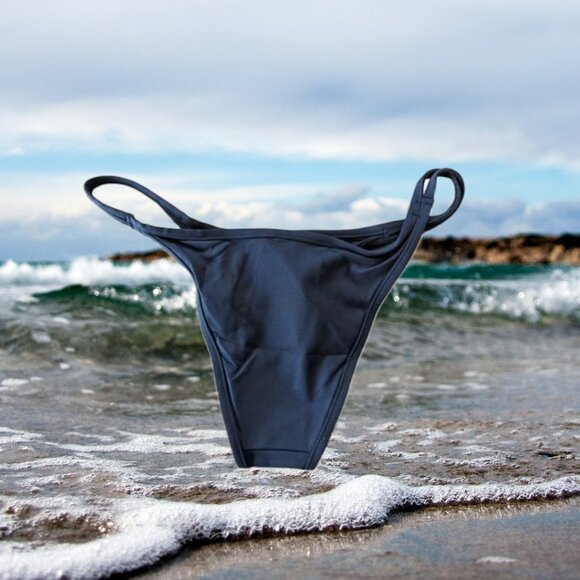 Andie Swim X Demi Moore The Cannes Bottom Black Size Large - Picture 4 of 11